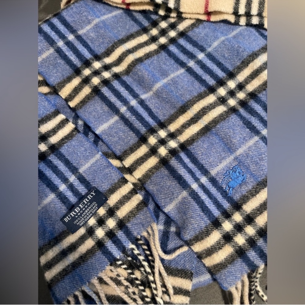 Burberry scarfs different colors